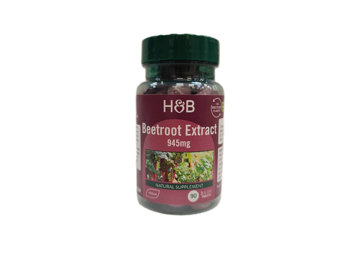 Holland & Barrett Bietextract 945mg - 90 Tabletten – Holland & Barrett verpakking