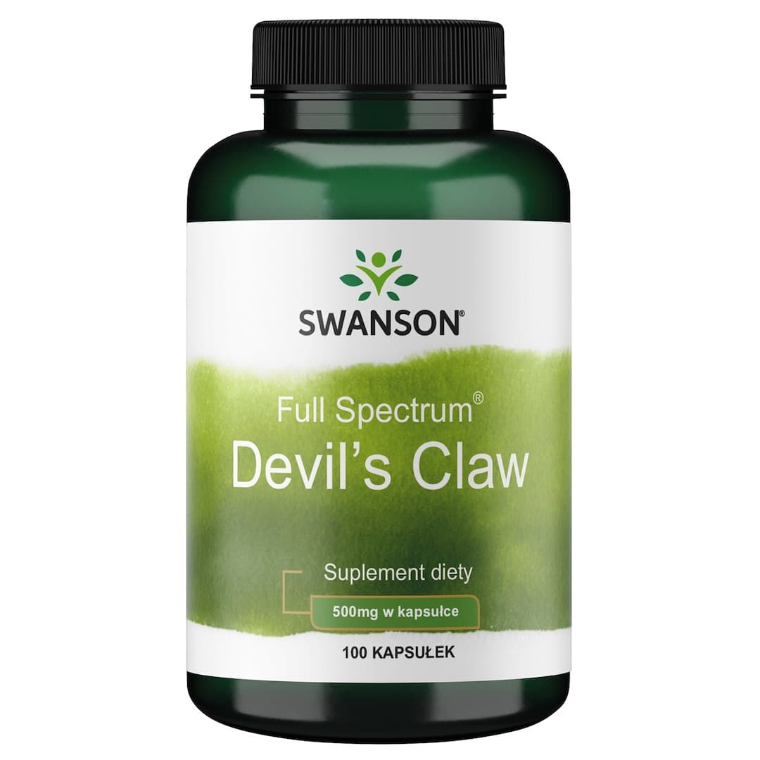 Swanson Devil's Claw 500 mg - 100 kapsler