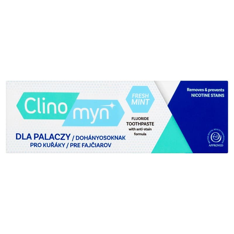 Clino Myn - Trimb Healthcare - Sensi-White Herbal Tandpasta 75ml – Clino Myn verpakking