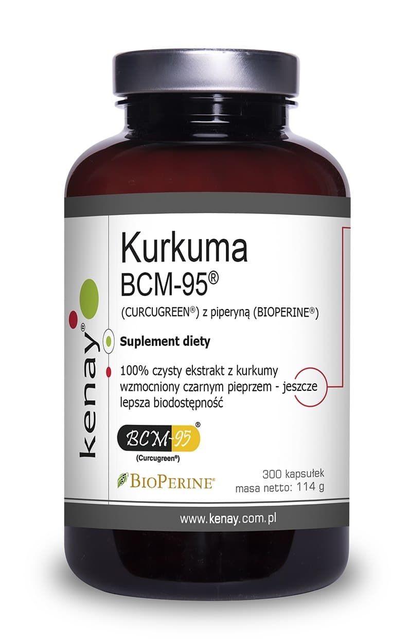 Kenay Turmeric Bcm-95 - 300 capsules