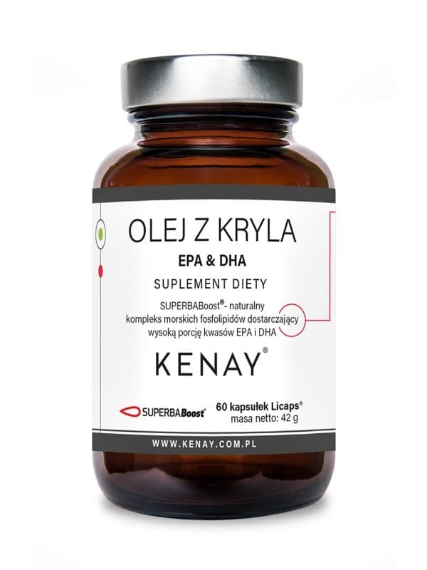 Kenay - Superba Boost Krill Oil (EPA & DHA - 60 kapsułek)