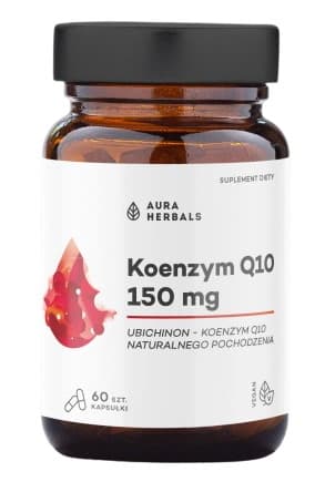 Aura Herbals - Coenzym Q10 - 150mg, 60 kapsler