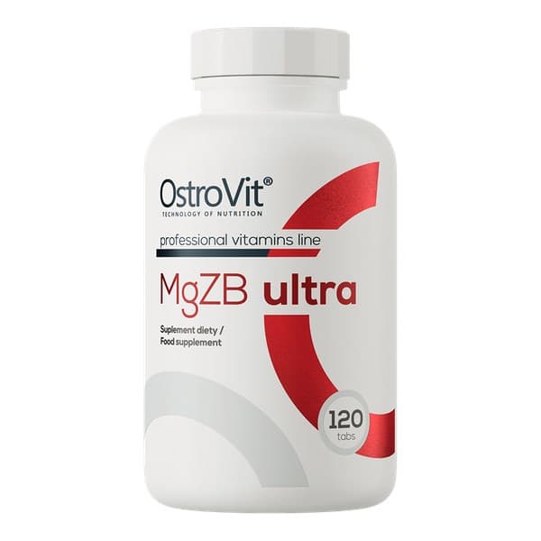 Ostrovit MgZB Ultra – 120 tabletter – OstroVit förpackning