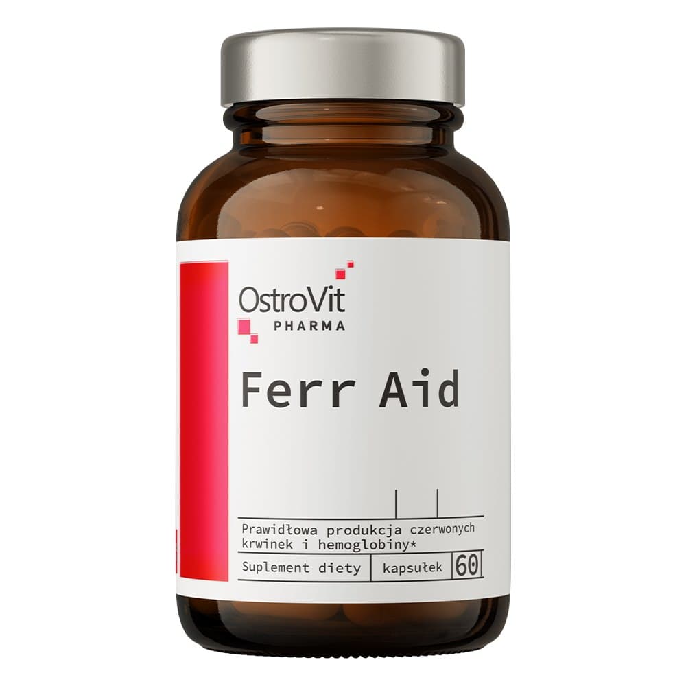 OstroVit Pharma Ferr Aid 30mg Eisen – 60 Kapseln