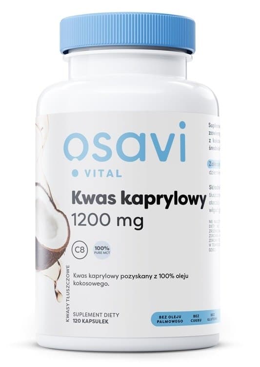 Osavi - Caprylic Acid - 120 kapslar