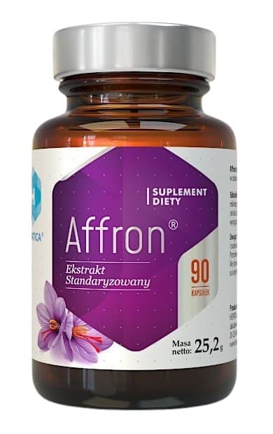 Hepatica Affron Szafran - 90 kapsułek – Hepatica opakowanie