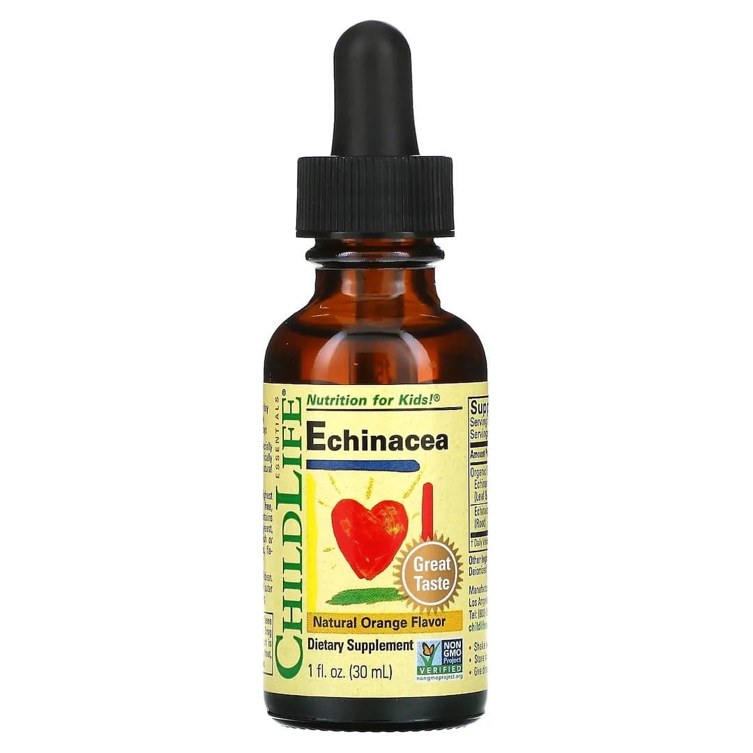 Child Life Essentials Echinacea, Arancia Naturale - 30ml