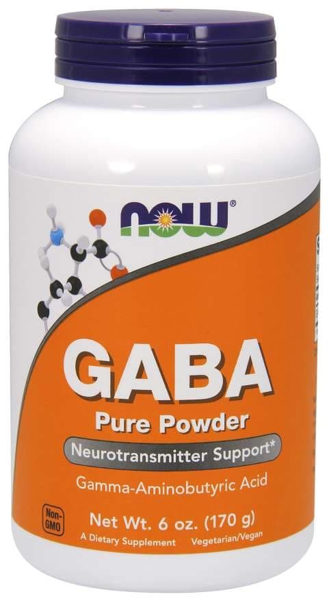 NOW Foods - GABA Pure Powder - 170g – NOW Foods embalagem