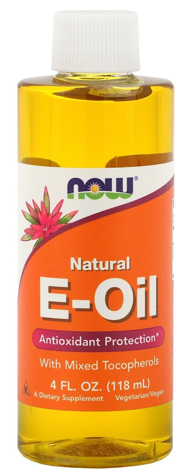 Now Foods - Natural E-Oil 100 cápsulas