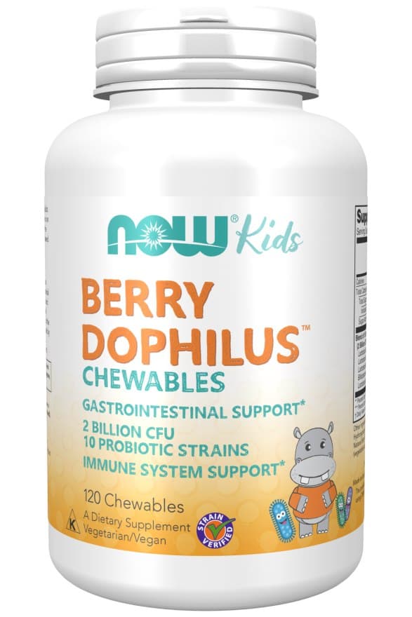 NOW Foods - Berry Dophilus 30 kapsułek – NOW Foods opakowanie