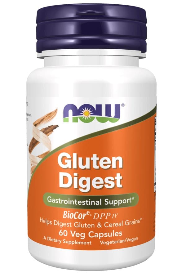 NOW Foods Gluten Digest 60 Pflanzliche Kapseln