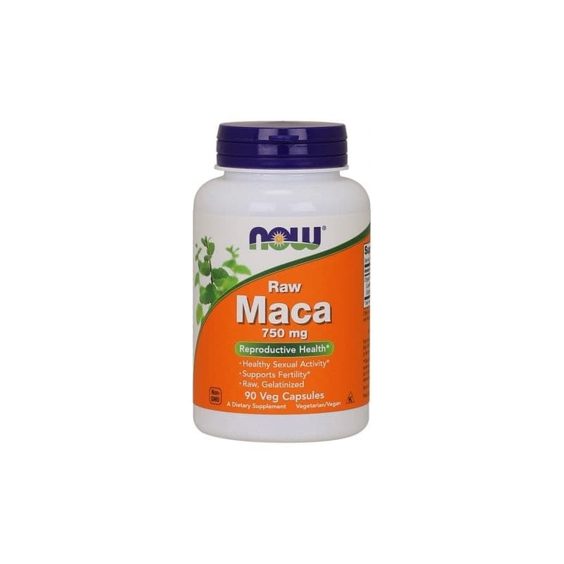 NOW Foods Maca 6:1 Concentrate 750mg Cruda - 90 capsule
