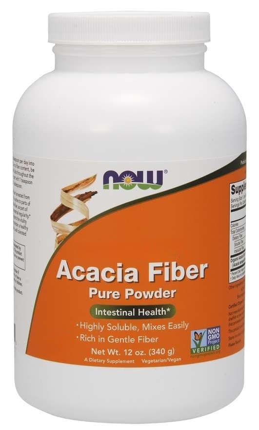 NOW Foods - Acacia Fiber - 340g – NOW Foods förpackning