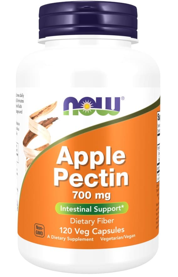 NOW Foods Apple Pectin 1400 mg, 120 vegetabilske kapsler – NOW Foods confezione
