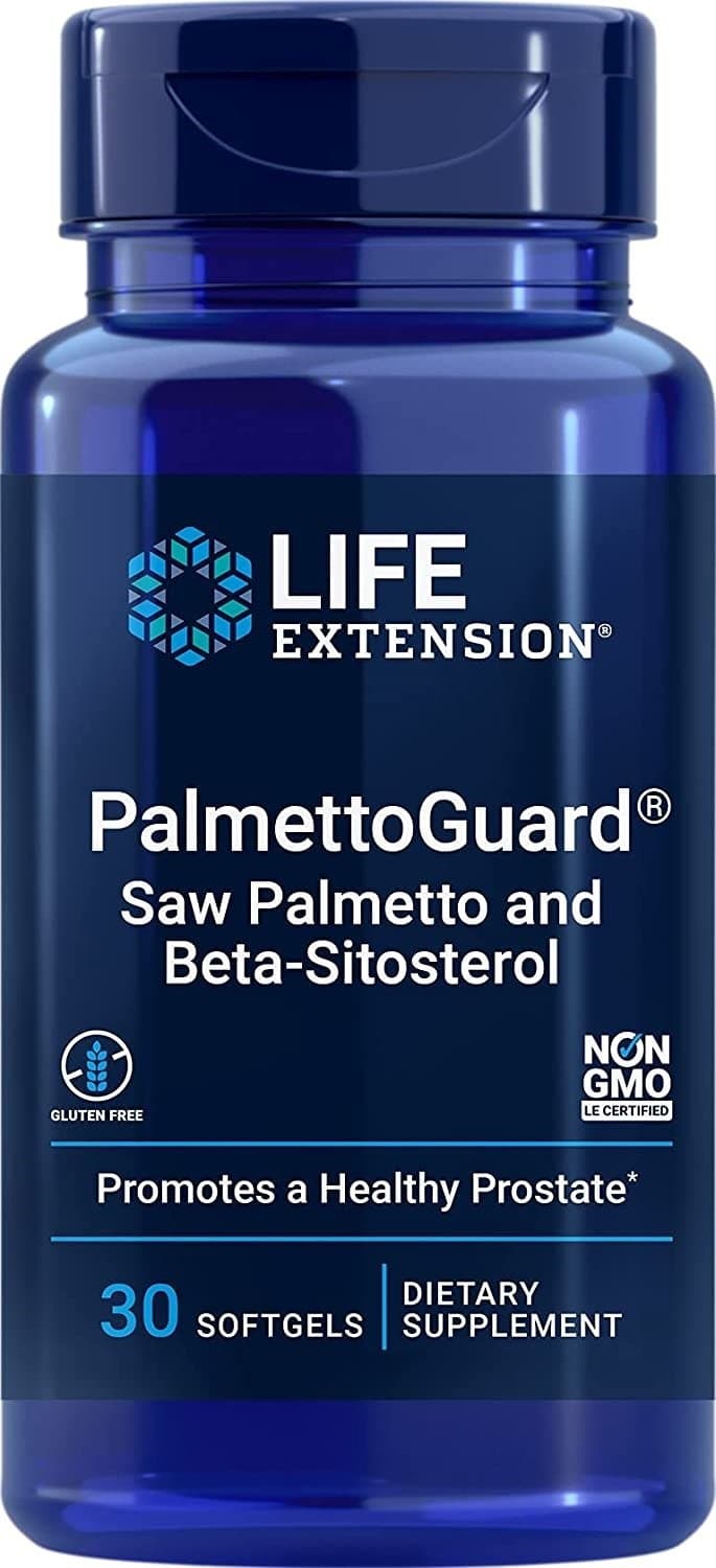 Life Extension Saw Palmetto With Beta-Sitosterol 30 Sgels – Life Extension confezione