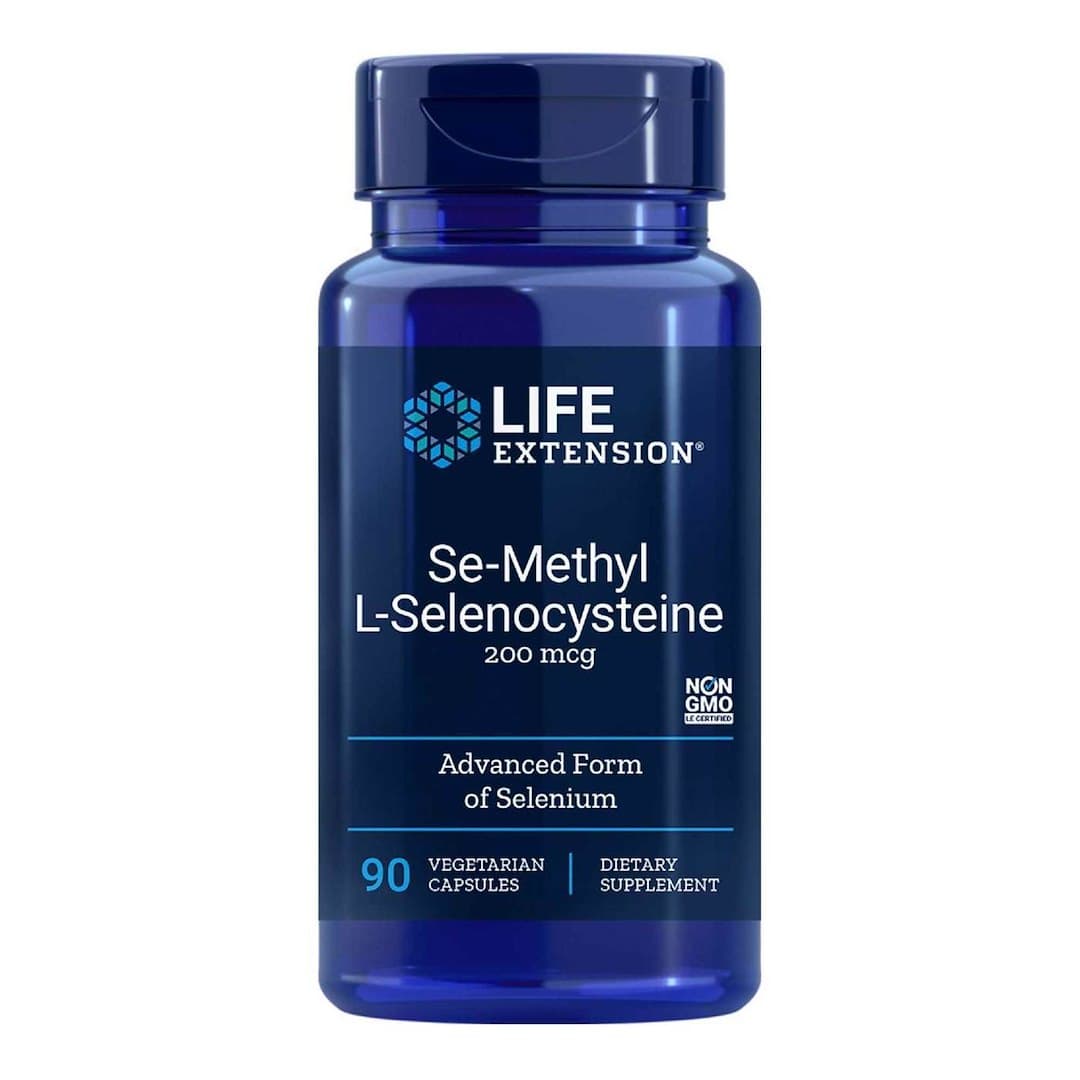 Life Extension - Se-Methyl L-Selenocysteine, 200mcg - 90 Vcaps – Life Extension confezione
