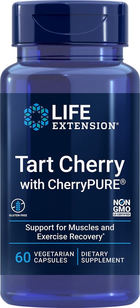 Life Extension - Tart Cherry With Cherrypure - 60 Vcaps – Life Extension confezione