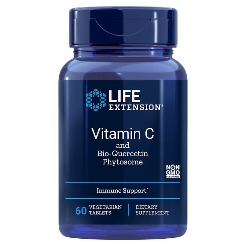 Life Extension Vitamin C And Quercetin Phytosome 1000mg - 60 compresse – Life Extension confezione