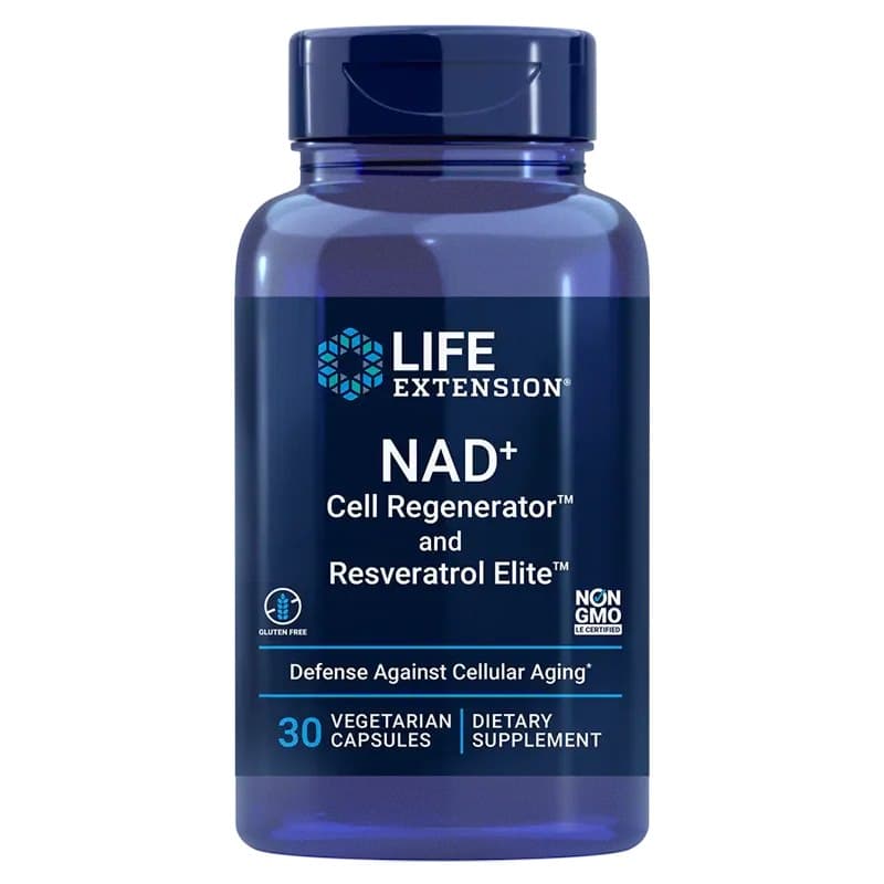 Life Extension - Optimized Nad+ Cell Regenerator And Resveratrol - 30 capsules