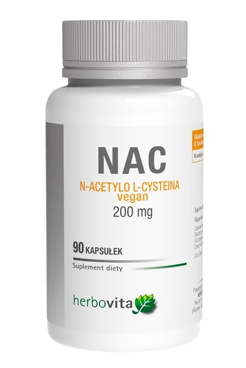 Herbovita - NAC N-Acetyl L-Cysteïne 200 mg - 90 capsules