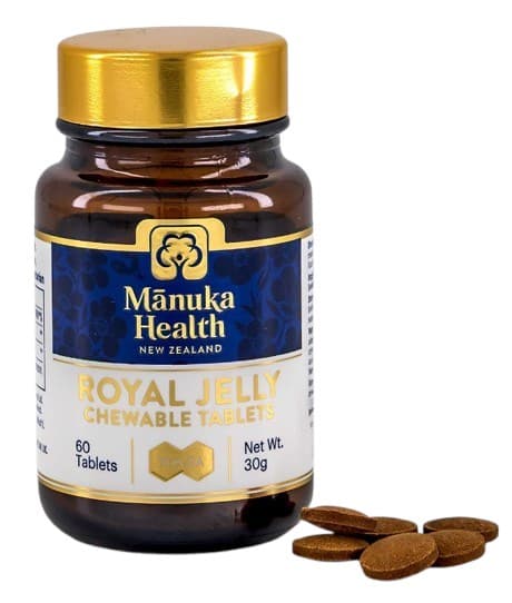 Manuka Health - Royal Jelly Gummies Tabs - 60 comprimés à mâcher, 30g