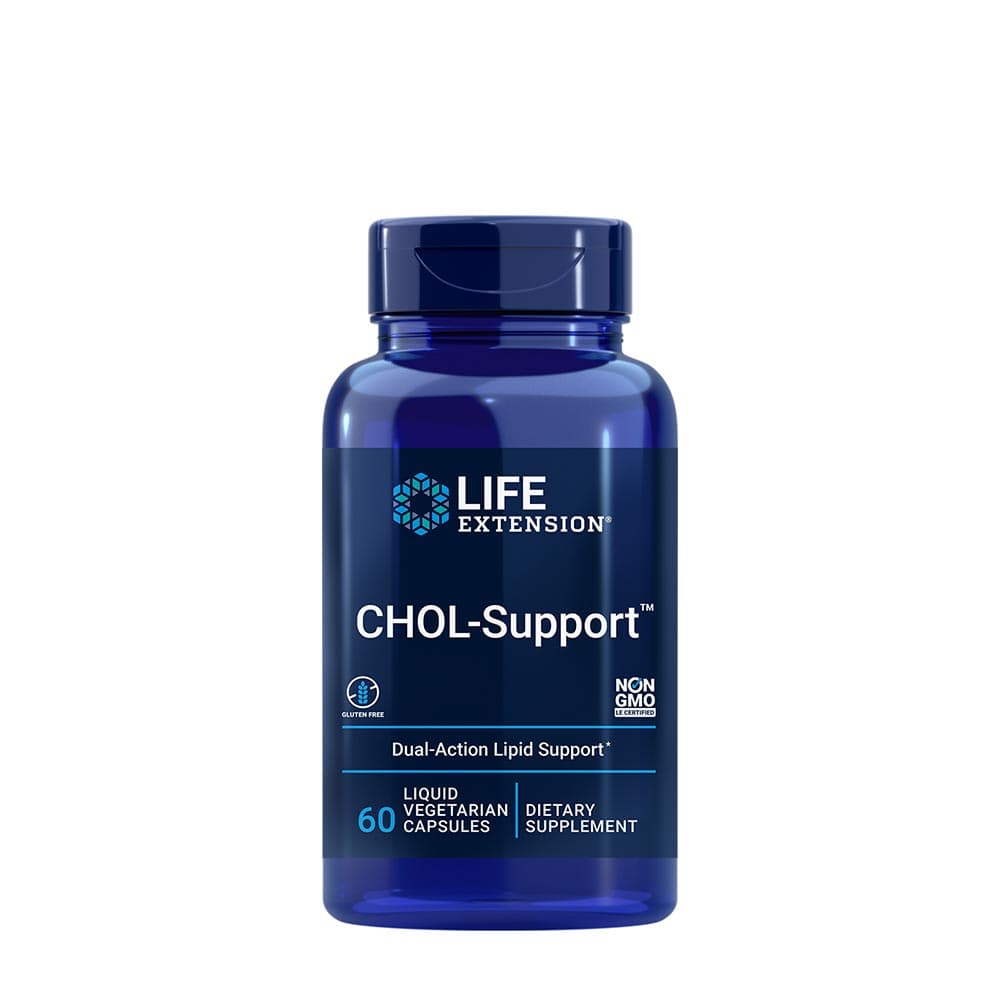 Life Extension Chol-Support 300 mg - 60 cápsulas vegetales – Life Extension empaque