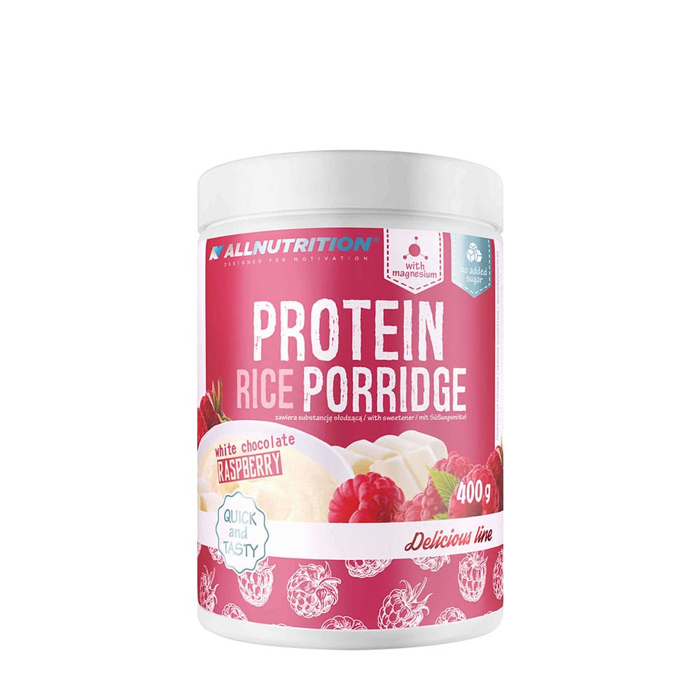 Allnutrition - Protein Rice Porridge, White Chocolate-Raspberry - 400g