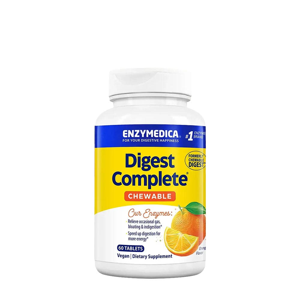 Enzymedica Digest Complete Gummies, Orange - 60 tuggtabletter – Enzymedica Verpackung