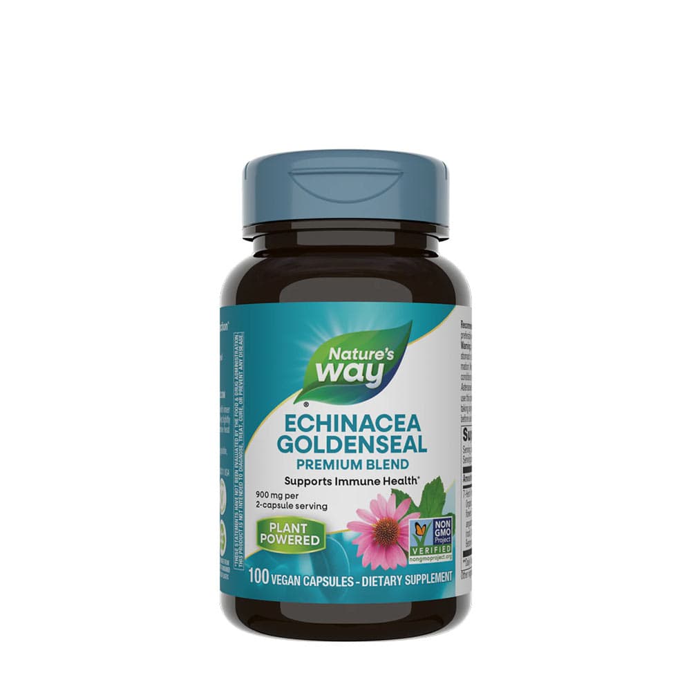 Nature's Way Echinacea Goldenseal Premium Blend 900 mg – 100 kapsler
