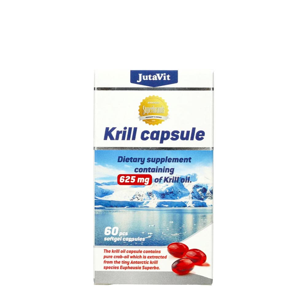 Jutavit Krill Caps 625 mg – 60 miękkich kapsułek