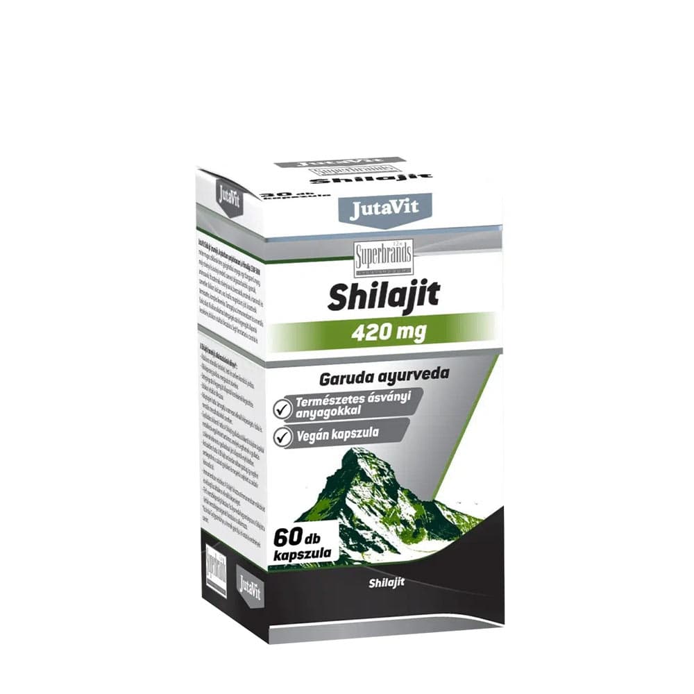 Jutavit - Shilajit - 60 cápsulas 420 mg – Jutavit empaque