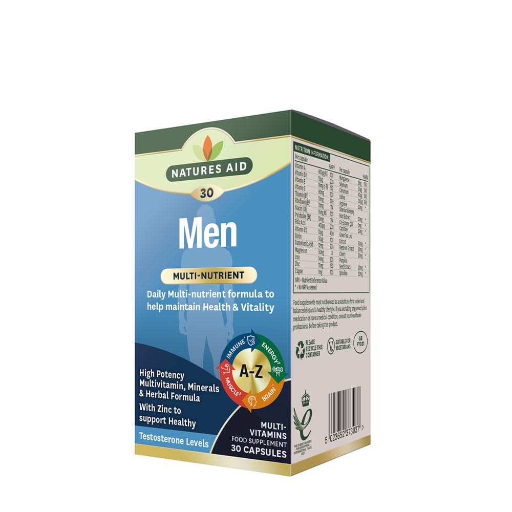 Natures Aid Men Multi-Nutrient 30 capsule