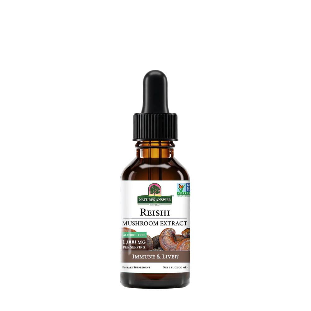 Nature's Answer Reishi Mushroom Extract 1000mg, 30 dagen