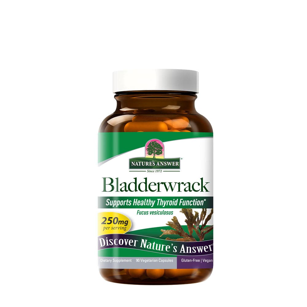 Nature's Answer - Bladderwrack - 90 Vcaps – Nature's Answer verpakking