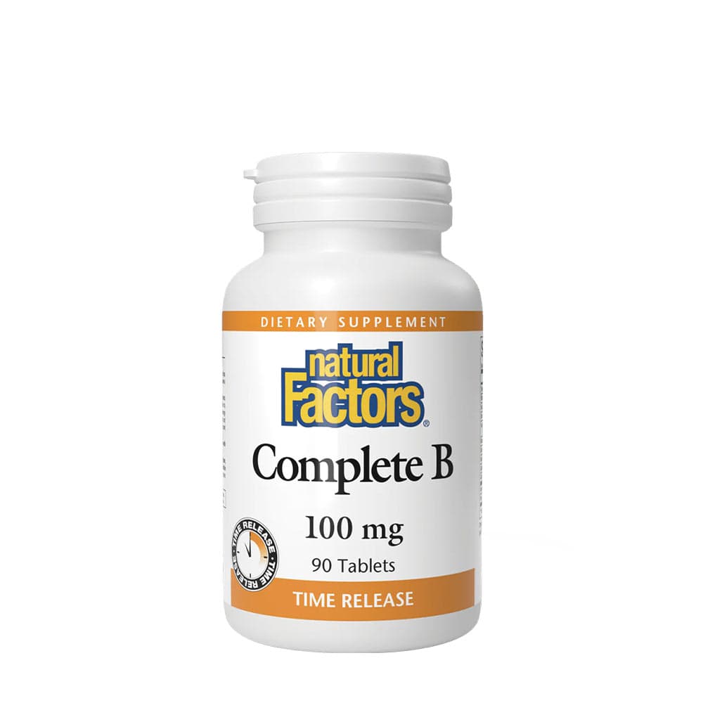 Natural Factors Complete B Time Release 90 tabletten