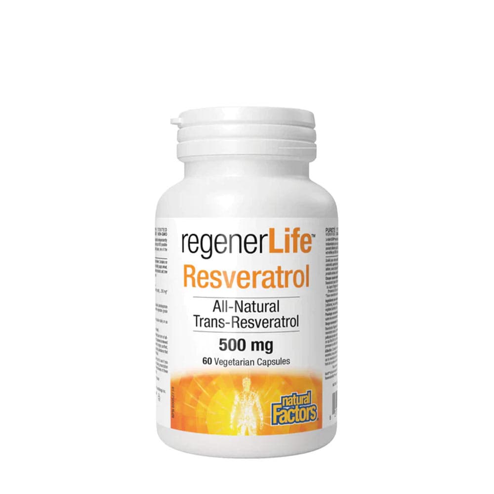 Natural Factors Super Strength Resveratrol Concentrate 500mg