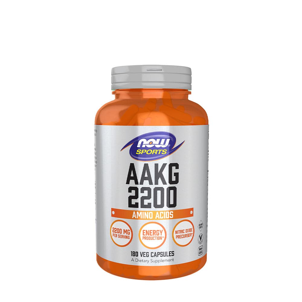 NOW Foods - AAKG 2200 - 180 Vcaps – NOW Foods confezione
