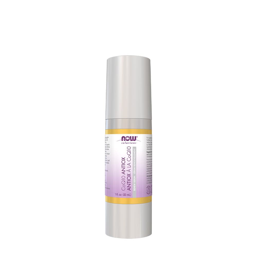 NOW Foods - CoQ10 Antioxidant Serum 30 ml – NOW Foods verpakking