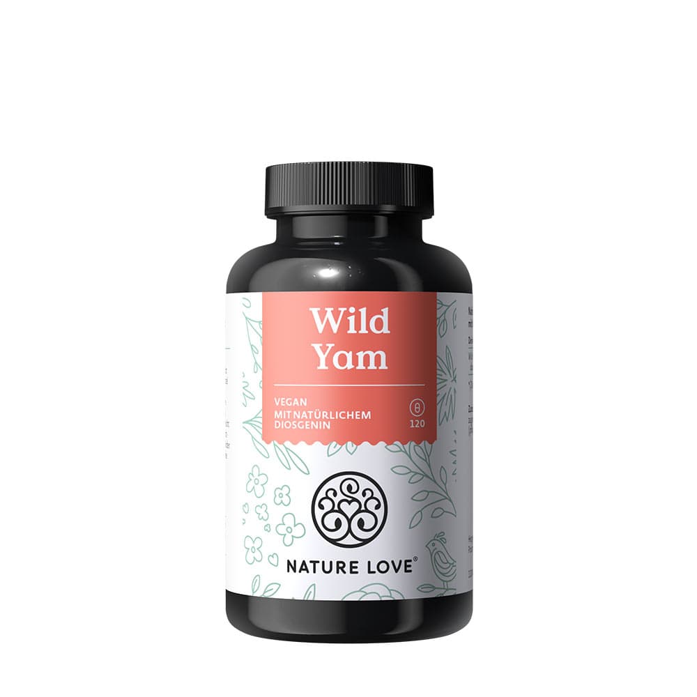 Nature Love - Wild Yam - 120 kapsułek – Nature Love opakowanie