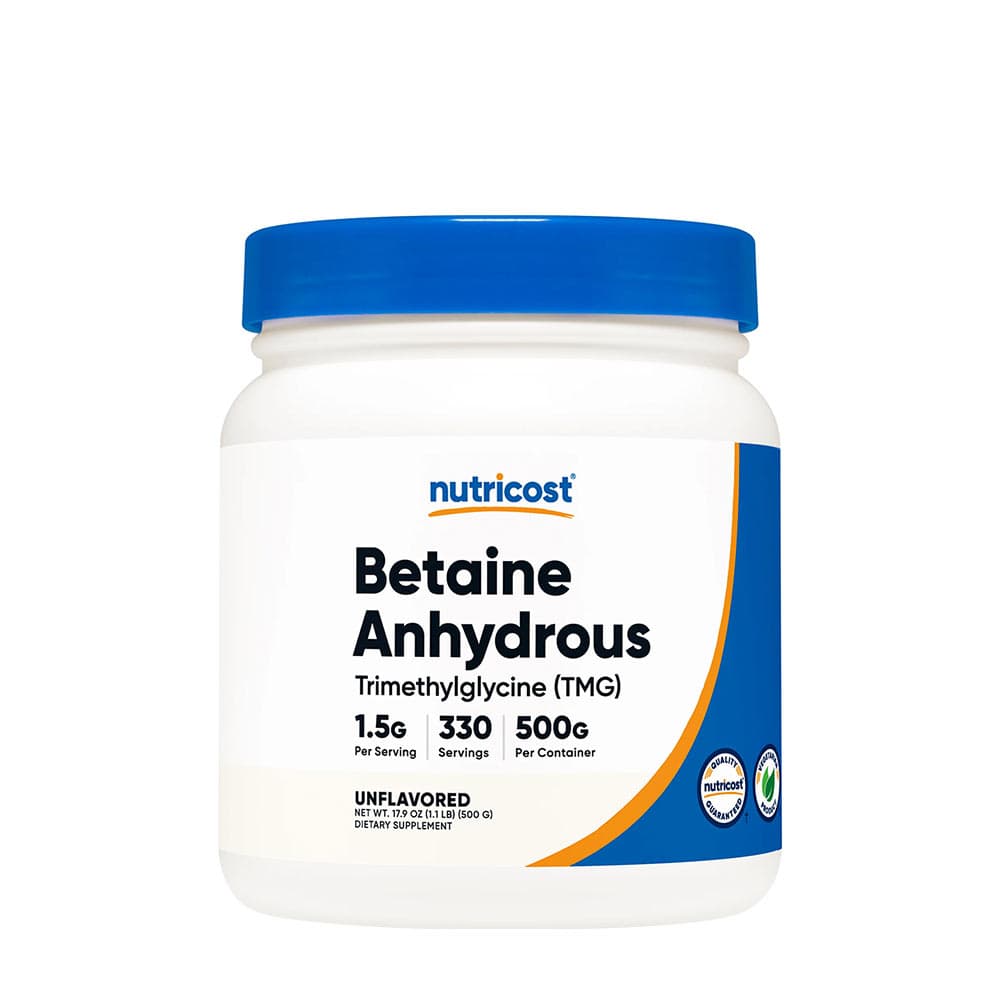 Nutricost Betaine Anhydrous (TMG) Pó 500g