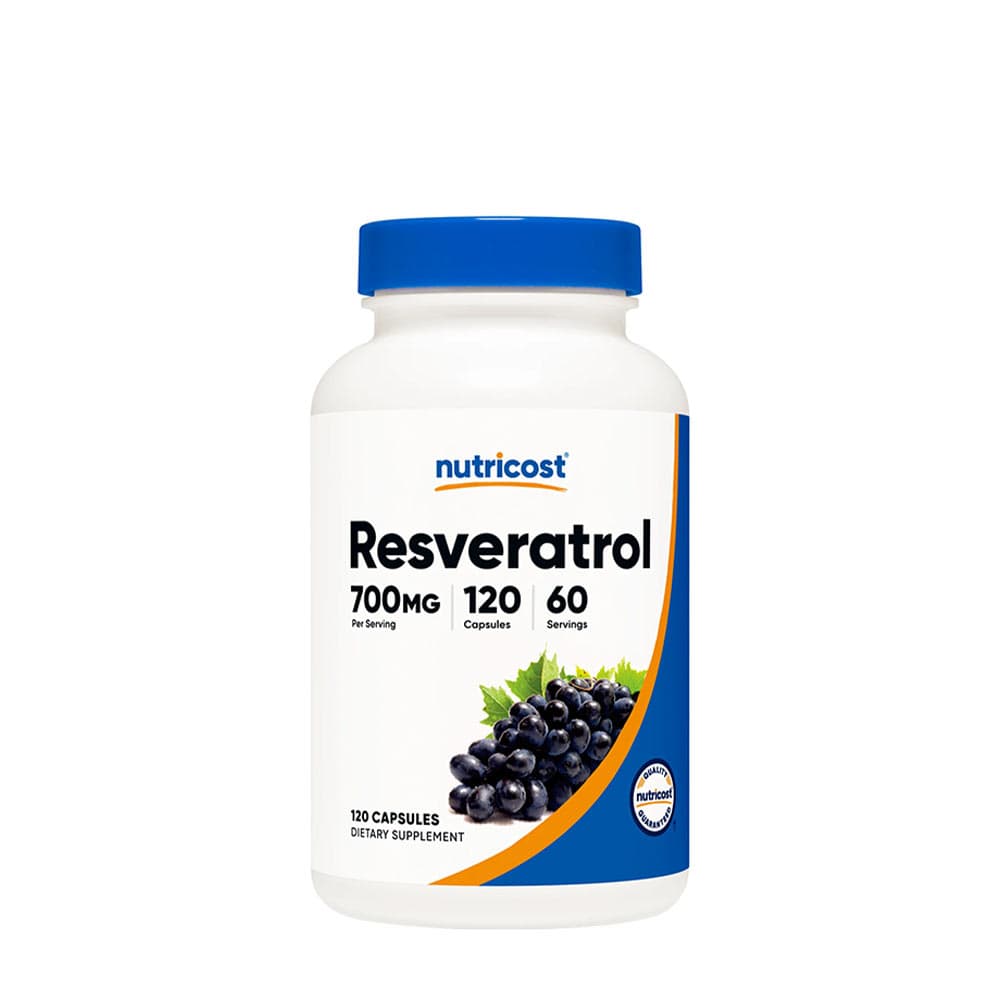 Nutricost Resveratrol 500 mg - 120 pflanzliche Kapseln