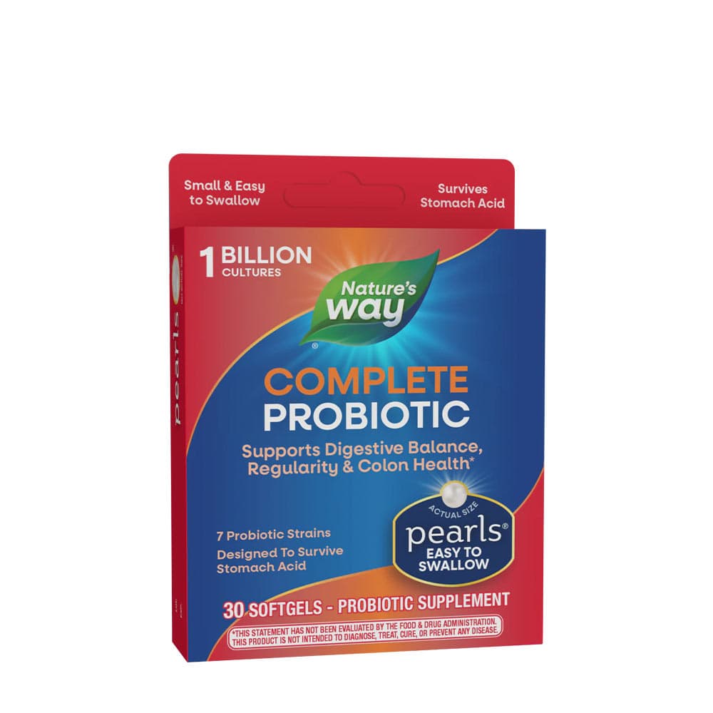 Nature's Way - Probiotic Pearls Complete - 30 kapsler