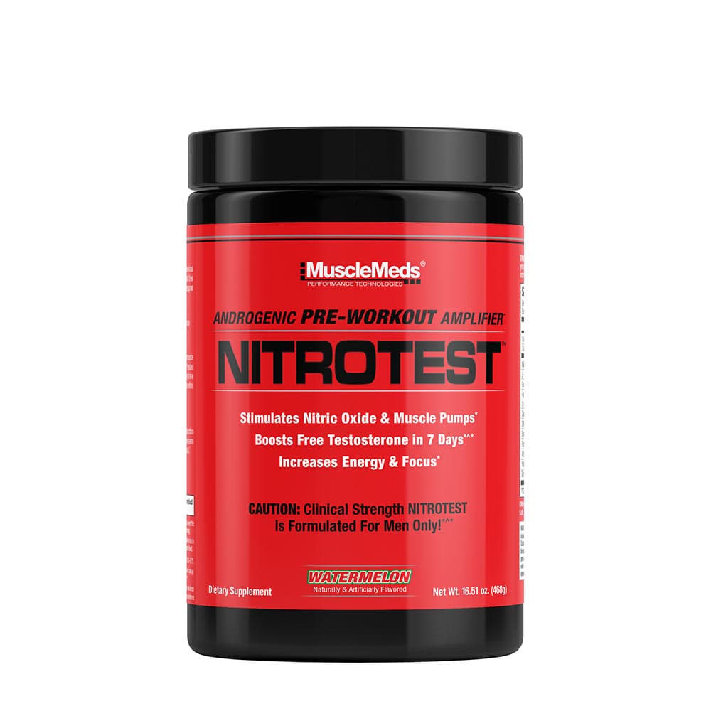 MuscleMeds Nitrotest Watermelon 468g poeder - 30 porties