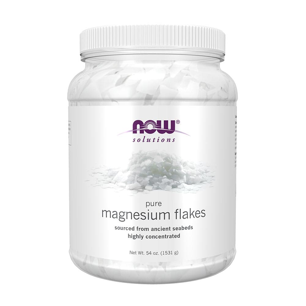 NOW Foods - Magnesium Flakes - 1531g – NOW Foods Verpackung