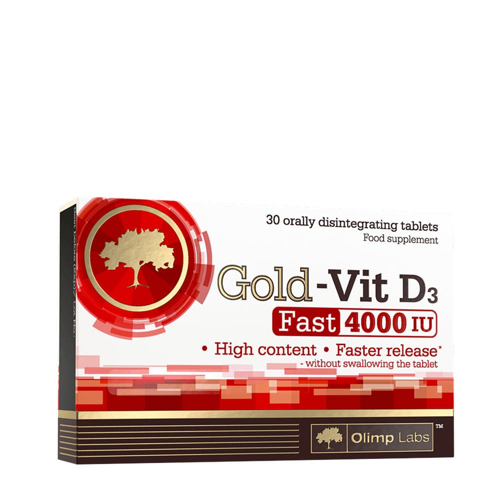 Olimp Labs Gold-Vit D3 Fast 4000IU - 30 tabletter