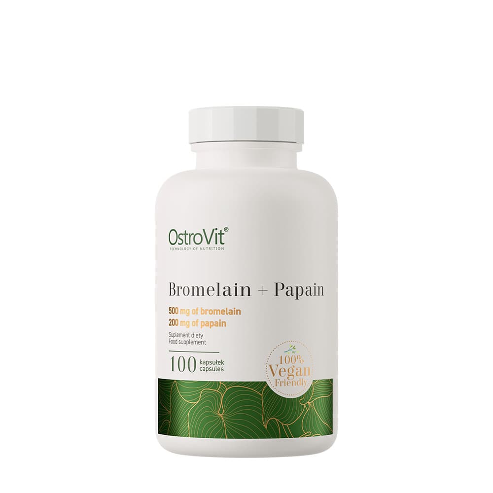 OstroVit - Bromelain + Papain 100 cápsulas