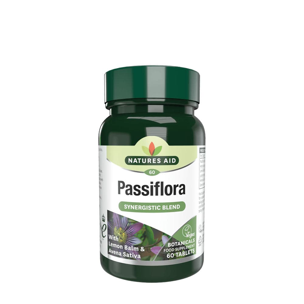 Natures Aid Passiflora Complex - 60 comprimidos