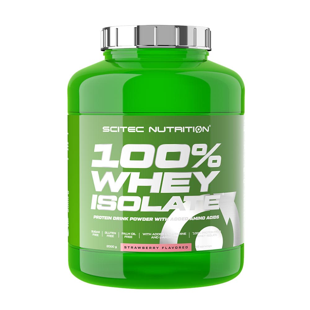 Scitec Nutrition 100% Whey Isolate – Protéine de lactosérum pure en poudre