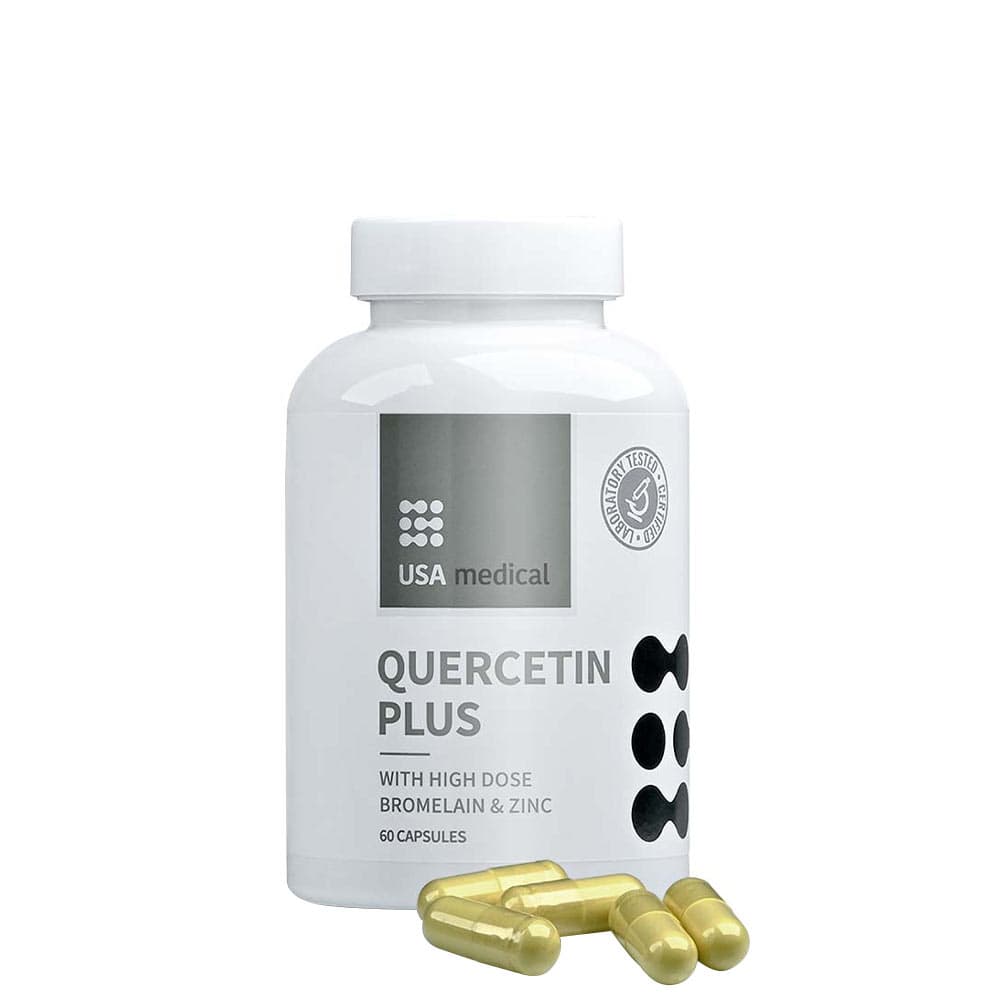 Usa Medical Quercetin Plus 60 kapsler