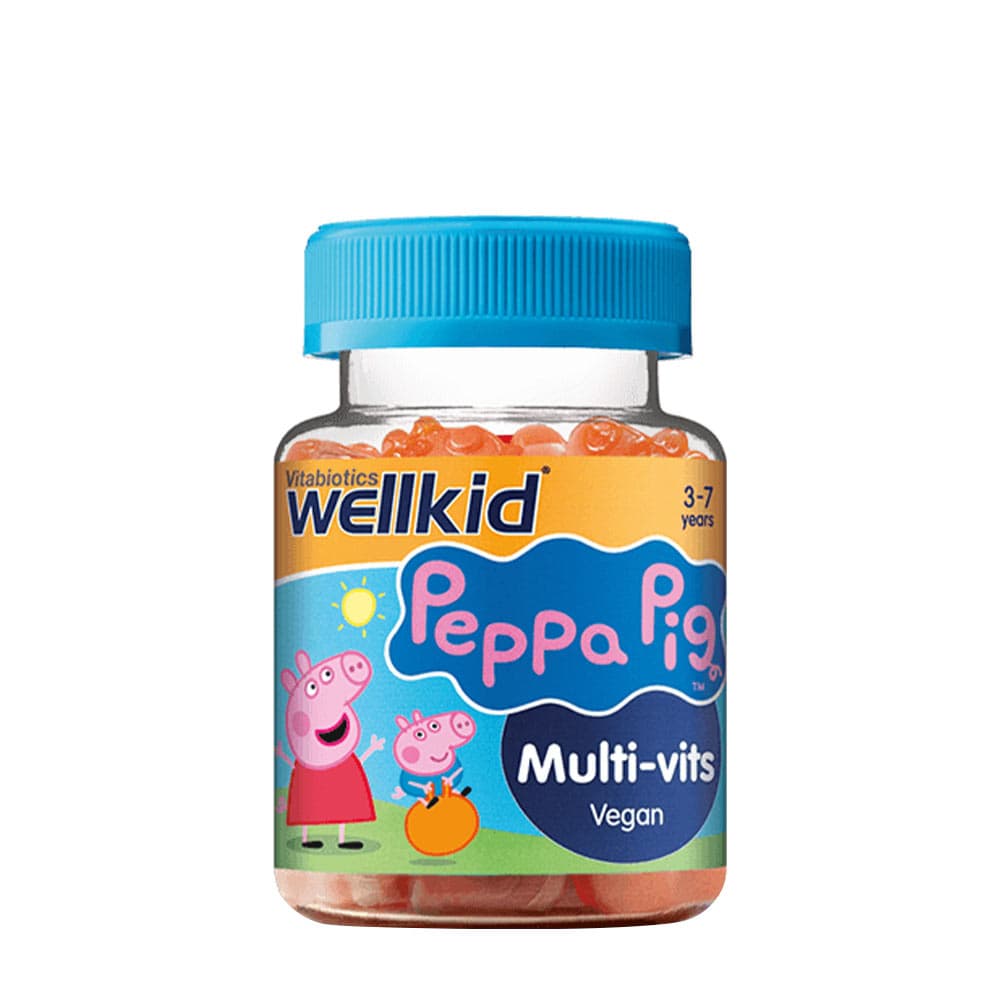 Vitabiotics Wellkid Peppa Pig Multi-Vits Sabor Morango 30 Gomas